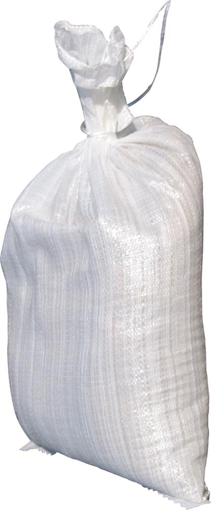 Produktbild Sandsack weiß Deichschutz 400 x 600 mm mit Bindeband