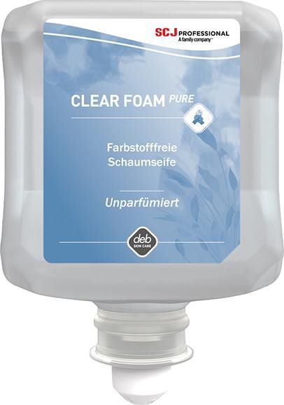 Produktbild SC Johnson Schaumseife Clear Foam Pure Kartusche mit 1 Liter
