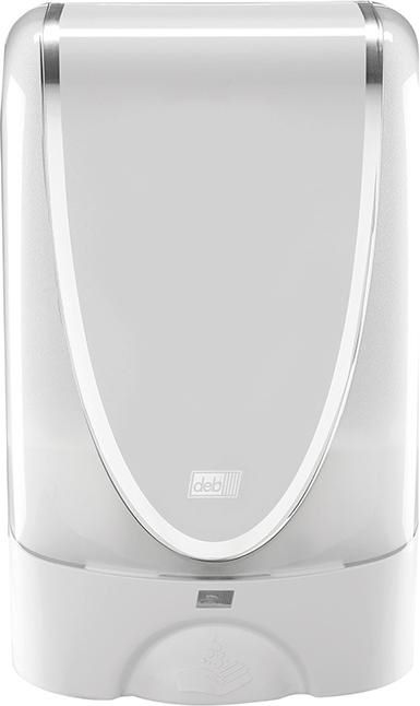 Produktbild SC Johnson Spender Deb Touch free weiß chrom für 1,2 Liter Kartuschen