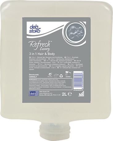 Produktbild SC Johnson Duschcreme Refresh Luxury 3 in1 Hair and Body Kartusche mit 2 Liter