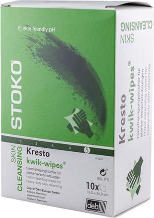 Produktbild SC Johnson Handreinigungstücher Solopol Krest Kwik Wipes Eimer mit 70 Tücher