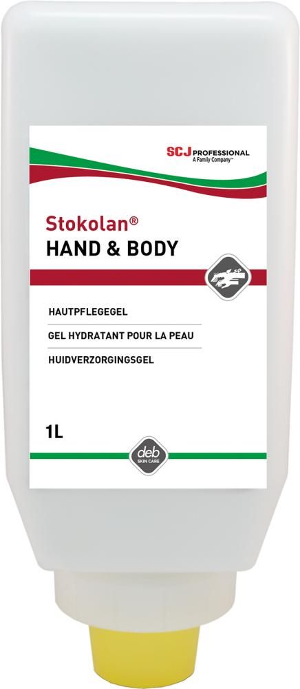 Produktbild SC Johnson Hautpflegelotion Stokolan Hand and Body Lotion Softflasche mit 1 Liter