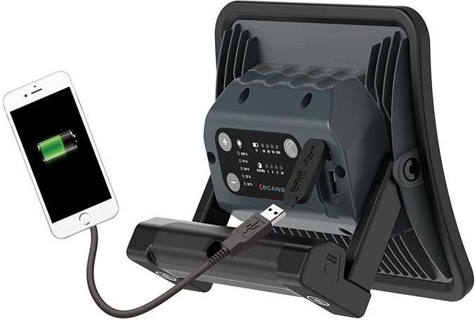 Produktbild Scangrip Akku Arbeitsleuchte NOVA R 200 bis 2000 Lumen bild 3