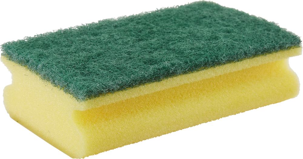 Produktbild Hawotex Scheuerschwamm gelb groß 15 x 9 x 4 cm