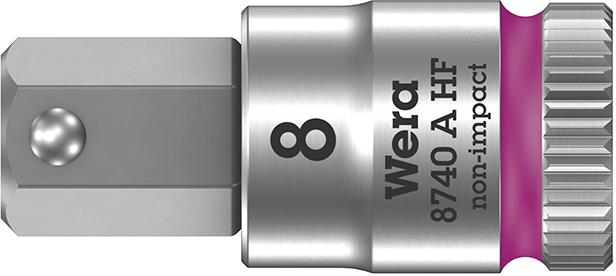 Produktbild Wera Schraubendrehereinsatz 1/4 Zoll Innen 6-kant mit Haltefunktion 8x28mm