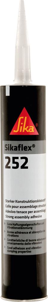 Produktbild Sika Polyurethan Klebstoff 252 weiß Kartusche mit 300 ml
