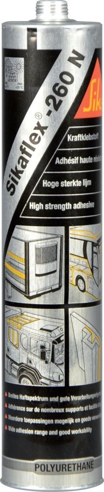 Produktbild Sika Kraftklebstoff Sikaflex 260 N schwarz Kartusche mit 300 ml