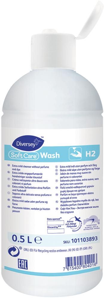Produktbild Soft Care Handwaschlotion Soft Care Wash Flasche mit 500 ml