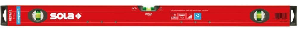 Produktbild Sola Magnet Wasserwaage LM Big REDM 3 Länge 80 cm