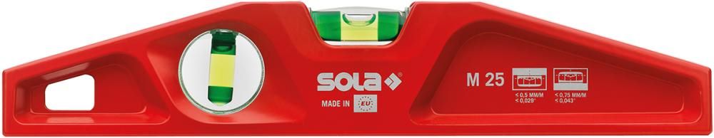 Produktbild Sola Torpedo Wasserwaage 25 cm Alu Guss