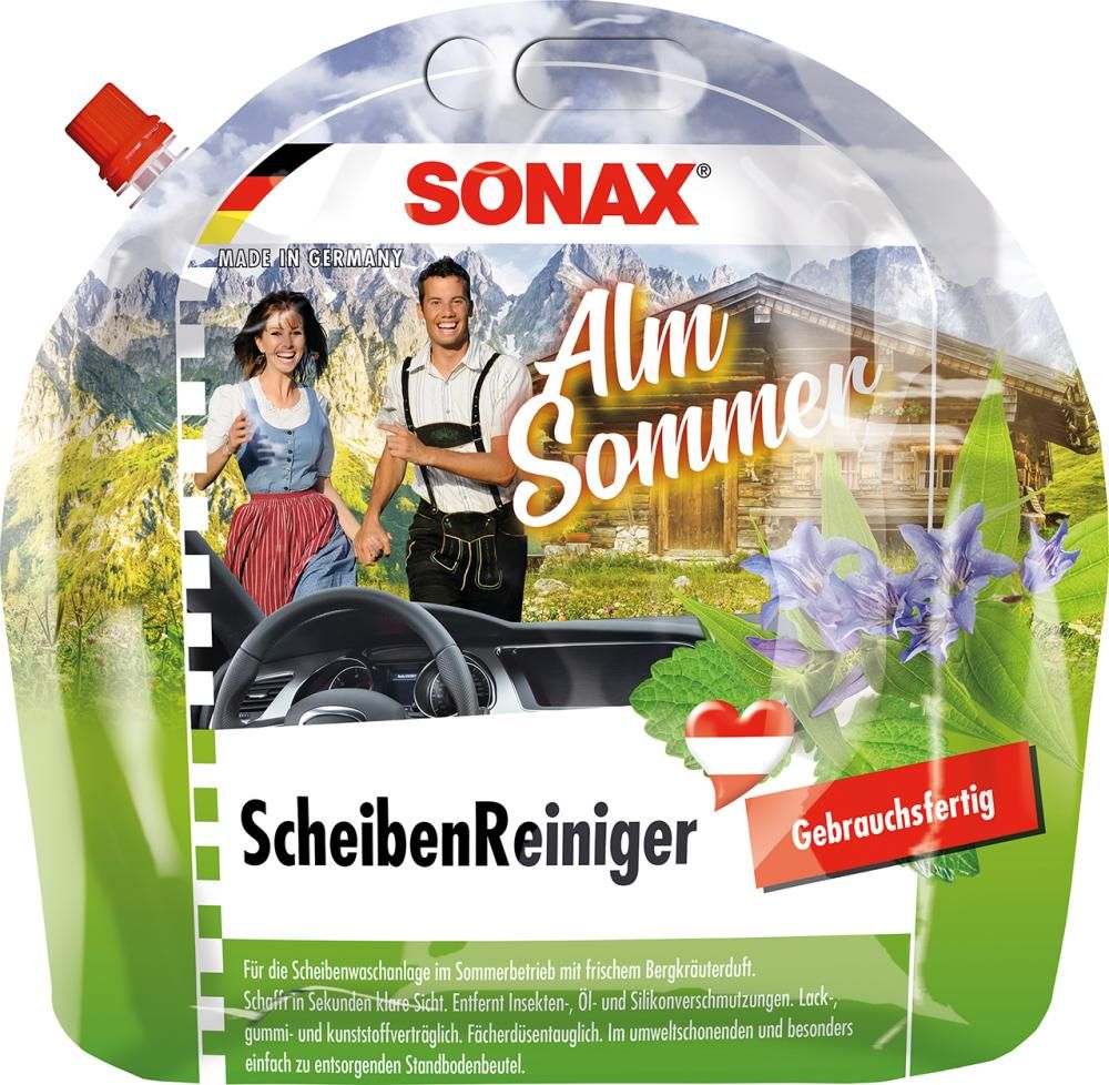 Produktbild Sonax Scheibenreiniger gebrauchsfertig Almsommer Kanister mit 3 Liter