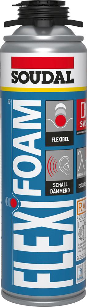 Produktbild Soudal Montageschaum Flexifoam Pistole Dose mit 500 ml