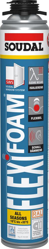 Produktbild Soudal Montageschaum Flexifoam Pistole Dose mit 750 ml