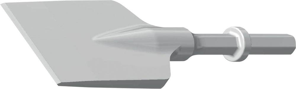 Produktbild Spatmeissel 400 x 125 mm Aufnahme sechskant 22 x 82 mm