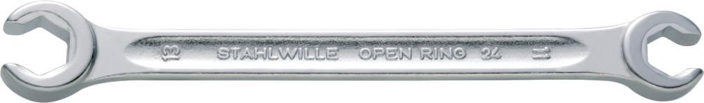 Produktbild Stahlwille Doppelringschlüssel offen 22 x24 mm