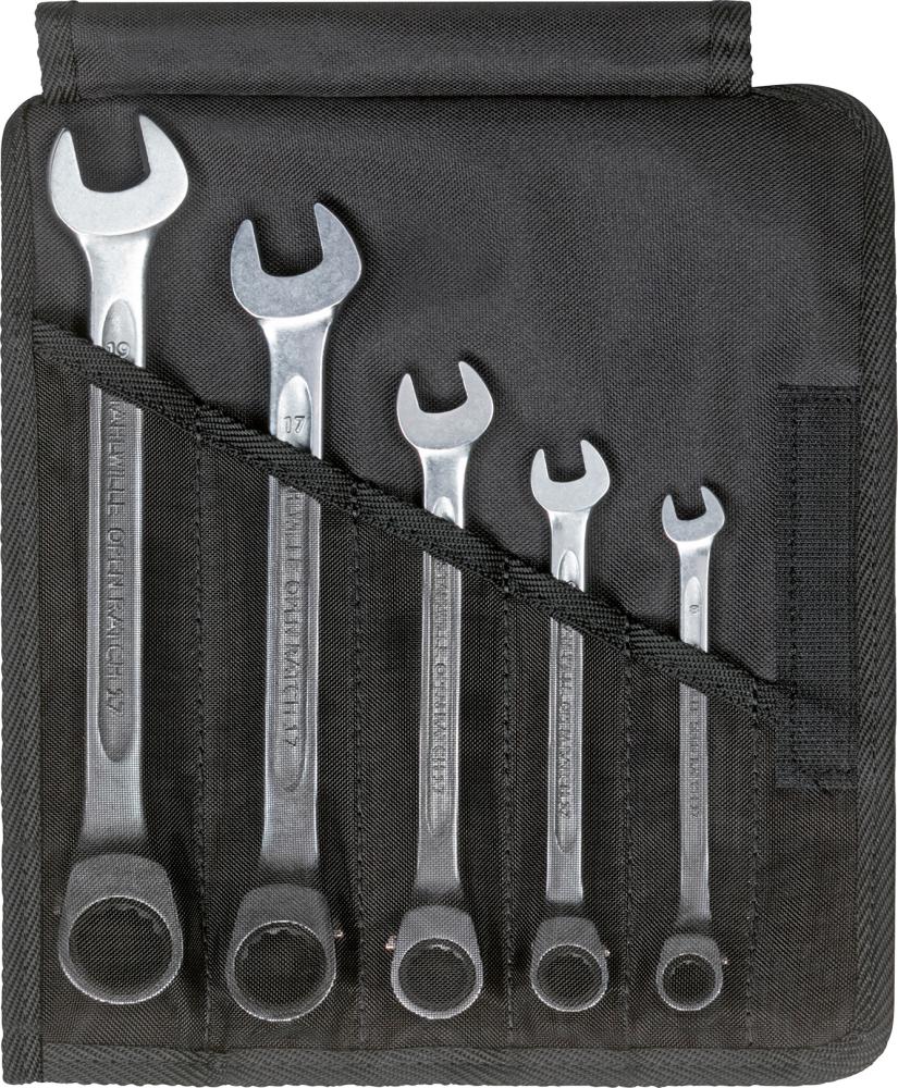 Produktbild Stahlwille Ringratsche Maulschlüssel Satz 5 Teile