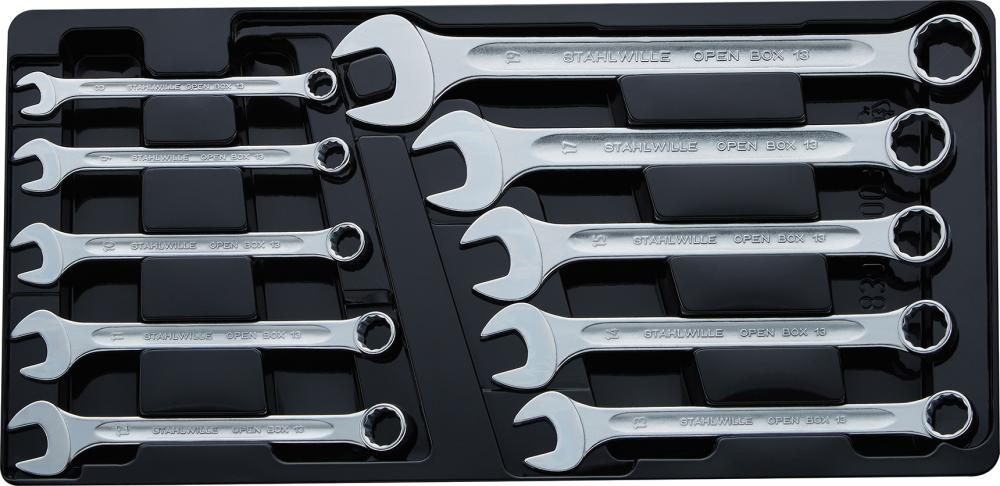 Produktbild Stahlwille Ringmaulschlüssel Satz DIN3113A 10 Teile