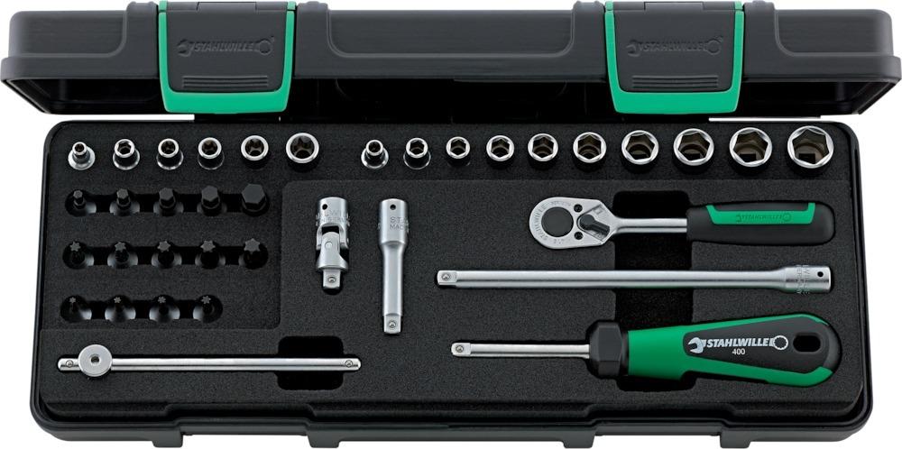 Produktbild Stahlwille Steckschlüssel Satz 1/4 Zoll 88TX 36 teilig