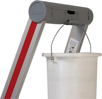 Produktbild Hymer Stufenstehleiter S Brückeeinseitig 6 Stufen bild 6