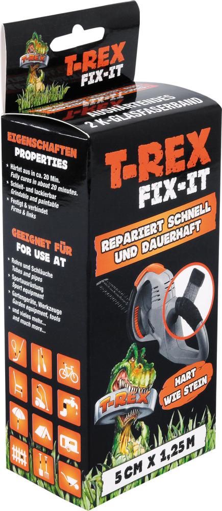 Produktbild T-Rex Glasfaserband Fix it 50 mm Rolle mit 1,25 Meter