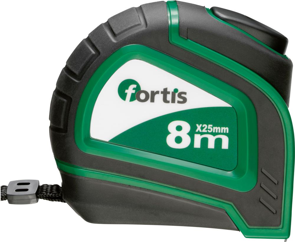 Produktbild Fortis Taschenbandmaß Bandstopp 8mx25 mm bild 2