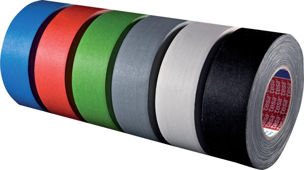 Produktbild Tesa  Gewebeband 4671 rot 50 mm Rolle mit 50 Meter