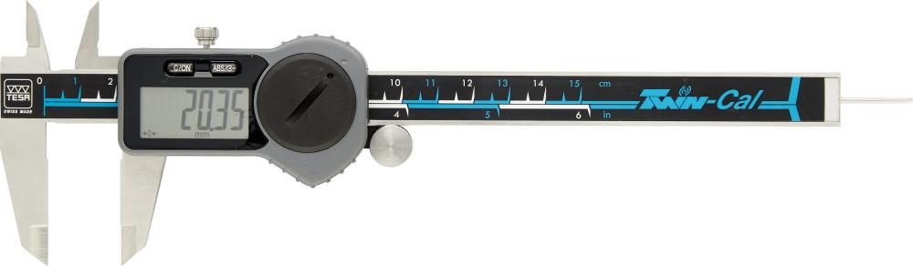 Produktbild Tesa Technology Digitaler Taschenmessschieber TWIN CAL150mm