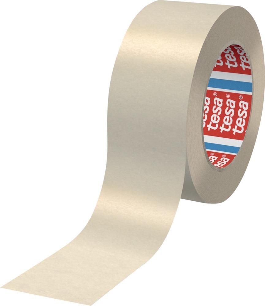 Produktbild Tesa  Papierabdeckband krepp 4317 cremeweiß 50 mm Rolle mit 50 Meter