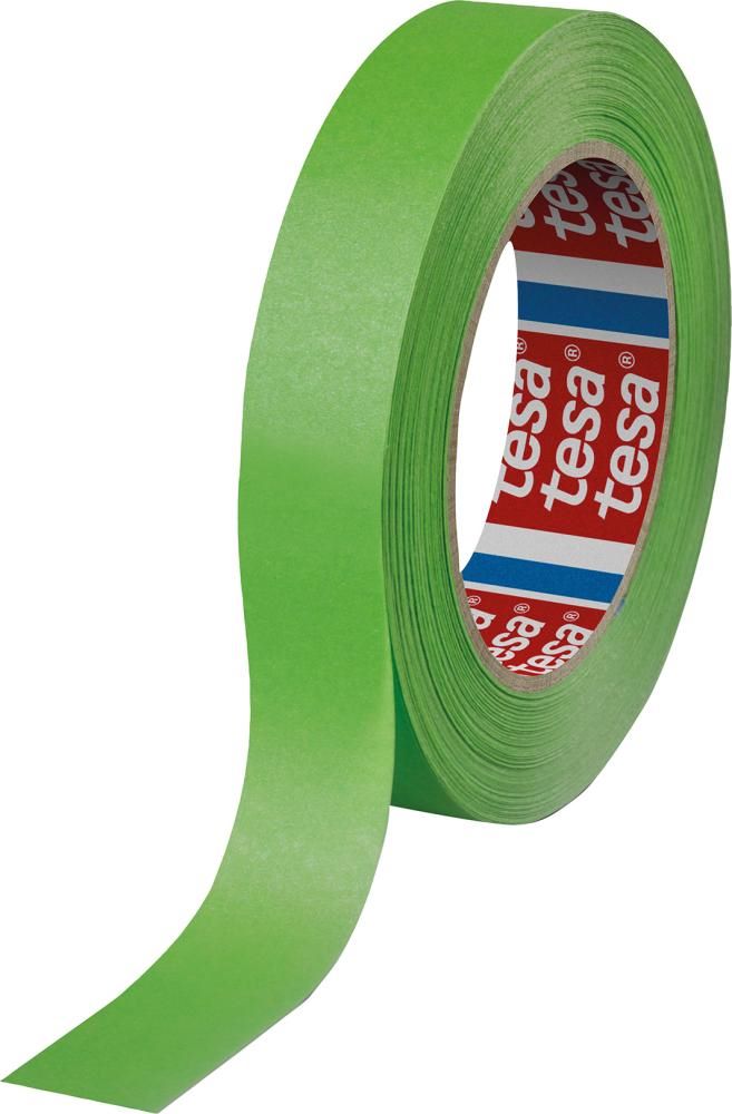 Produktbild Tesa  Klebeband krepp 4338 grün 25 mm Rolle 50 Meter