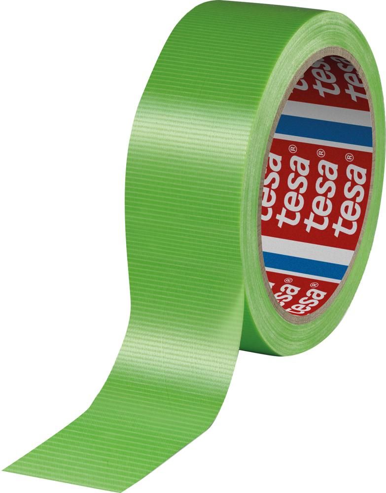 Produktbild Tesa  Gewebeband Outdoor 4621 leucht hellgrün 25 mm Rolle mit 50 Meter