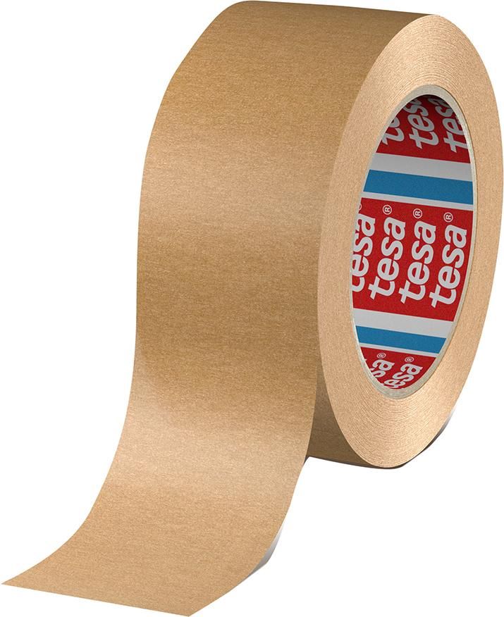 Produktbild Tesa  Verpackungsklebeband 4713 Papier braun 50 mm Rolle mit 50 Meter
