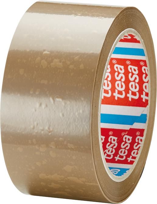 Produktbild Tesa  Verpackungsklebeband PVC 4120 chamois 50 mm Rolle mit 66 Meter