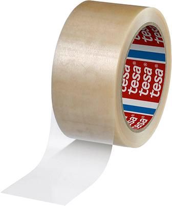 Produktbild Tesa  Verpackungsklebeband PVC 4120 farblos 50 mm Rolle mit 66 Meter