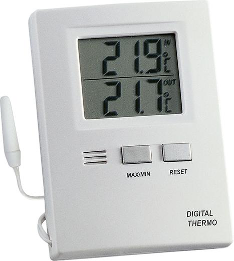 Produktbild TFA Thermometer Kunststoff weiß