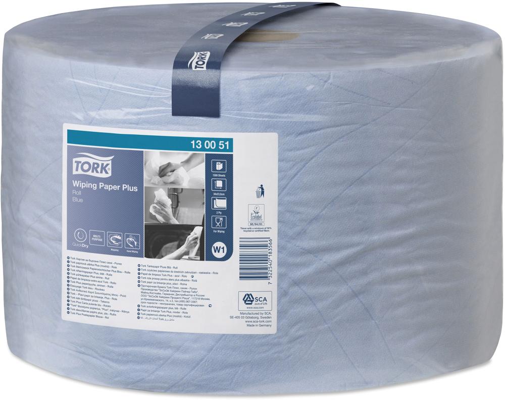Produktbild Tork Wischtuch Advance 420 blau 2-lagig