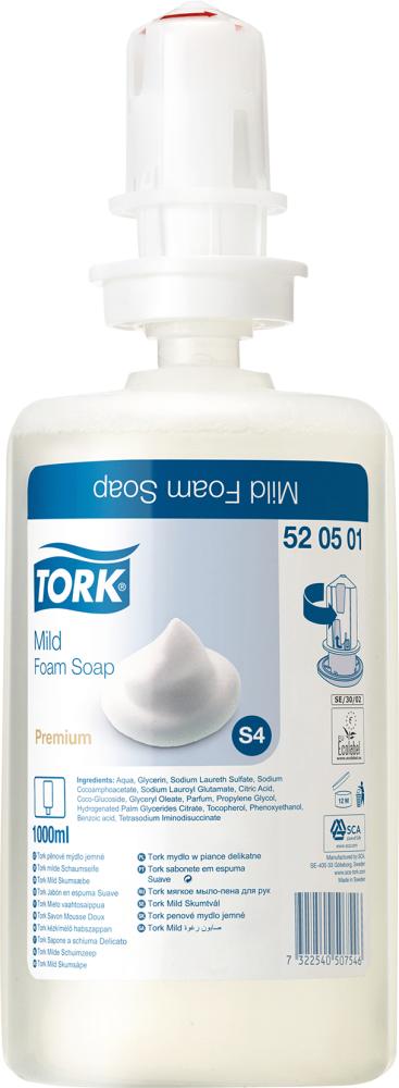 Produktbild Tork Premium Seifenschaum 6 x 1 Liter S4 mild