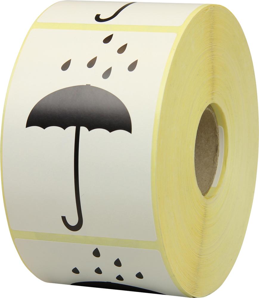 Produktbild Trans-Pak Hinweis Etiketten Vor Nässe schützen