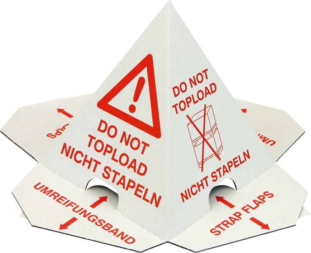 Produktbild Trans-Pak Palettenhütchen Bitte nicht stapeln