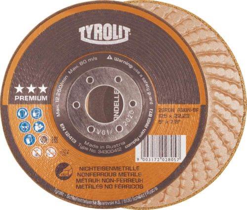 Produktbild Tyrolit Rondeller 2 in1 125 mm A36N