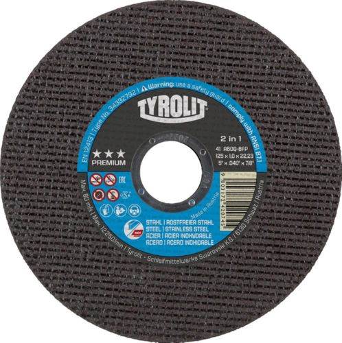Produktbild Tyrolit Trennscheibe Stahl VA 230 x 1,9 mm gerade