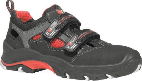 Produktbild U-Power Sicherheitssandale Cult S1P Größe 38 schwarz rot hellgrau