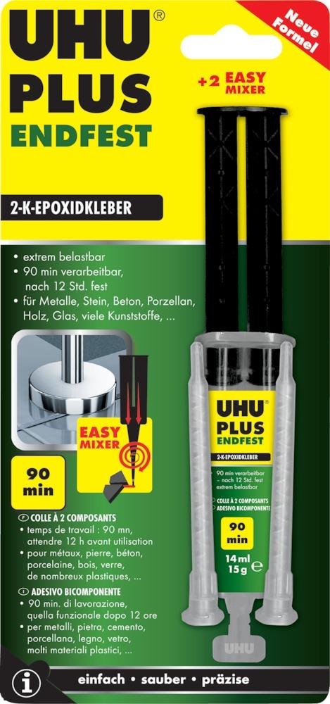 Produktbild Uhu Kleber PLUS ENDFEST 90 min Klebstoff 15g