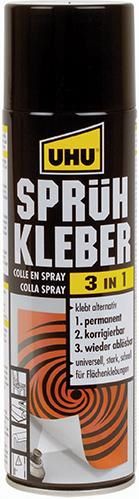 Produktbild UHU Sprühkleber 3 in 1 Sprühdose mit 500 ml