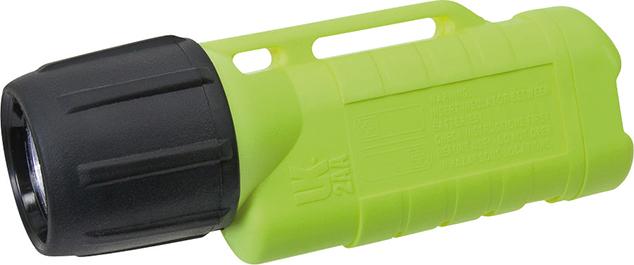 Produktbild UK LED Taschenlampe Helmlampe UK 2AA Zone 1 mit Heckschalter