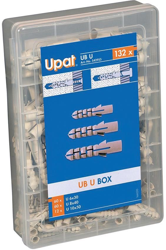 Produktbild Upat Dübel Box Ultra ohne Schrauben 132 teilig