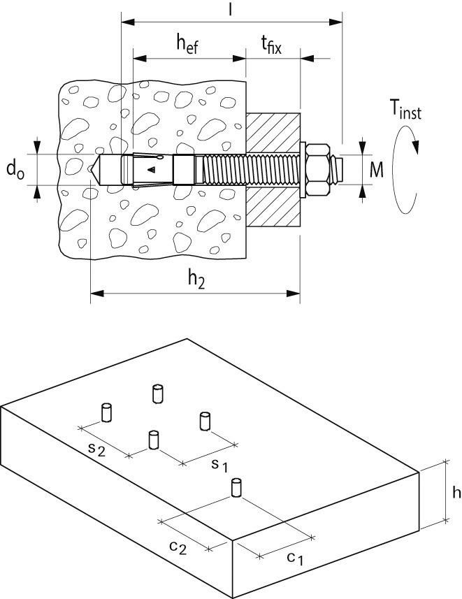 Produktbild Upat Expressanker Bolzenanker M10 mm Typ K 176 mm bild 4