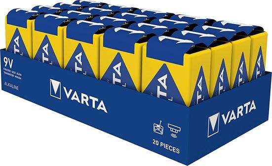 Produktbild VARTA Industrial Pro 9V Box mit 20 Stück bild 2
