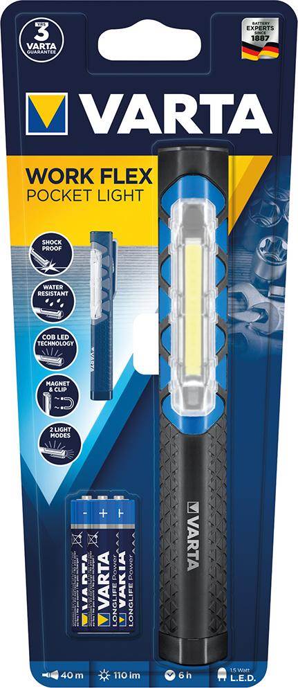 Produktbild VARTA Taschenlampe Work Flex Multi LED 3AAA bild 2