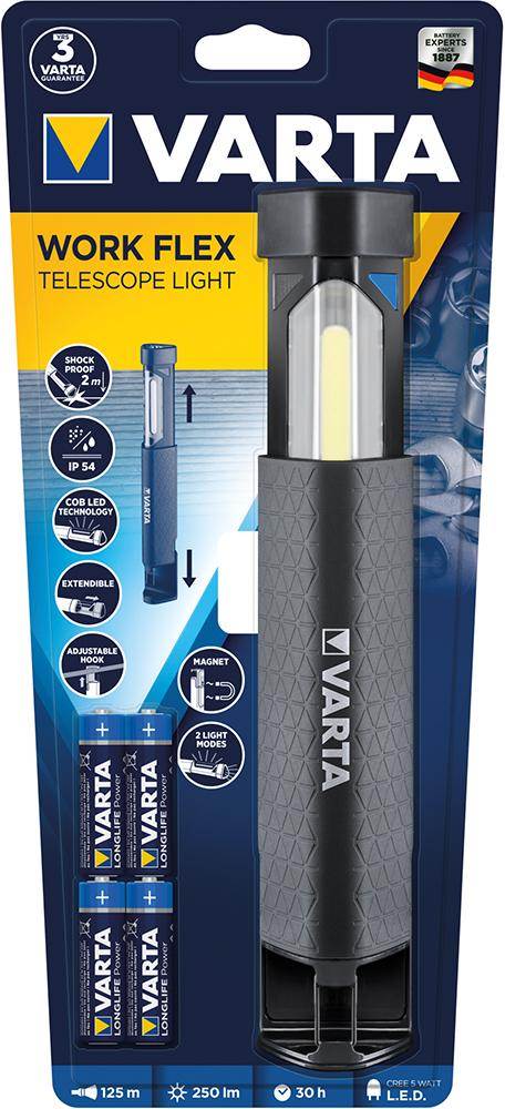 Produktbild VARTA Taschenlampe Work Flex Light 4AA bild 2