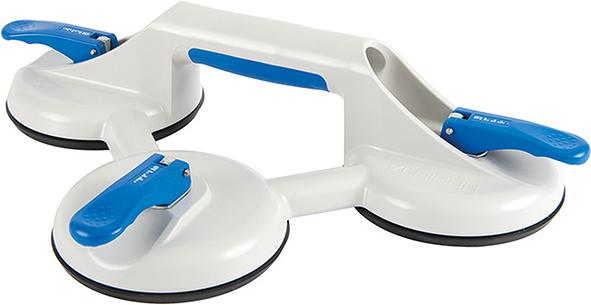 Produktbild Bohle Veribor Saugheber mit 3 Kopfheber Kunststoff grau